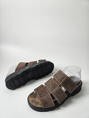 STONE RIDGE Sandals Womens Brown Sz 8.5 made in spain